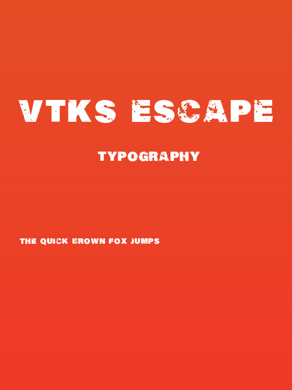 Vtks Escape Poster