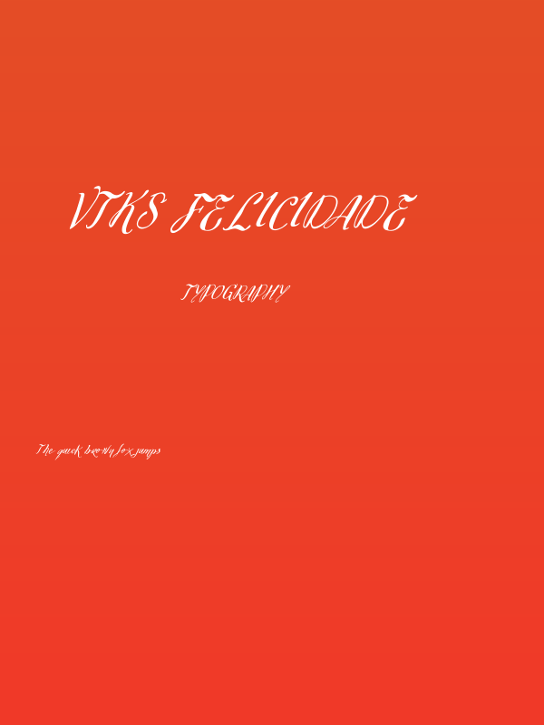 Vtks Felicidade 2016 Poster