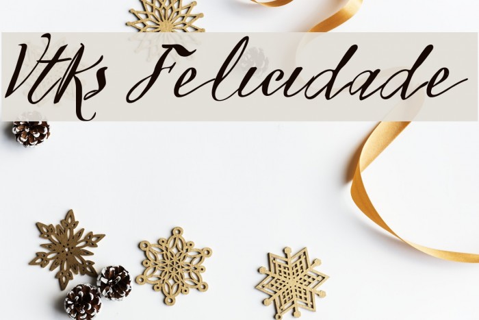 Vtks Felicidade 2016 Font examples