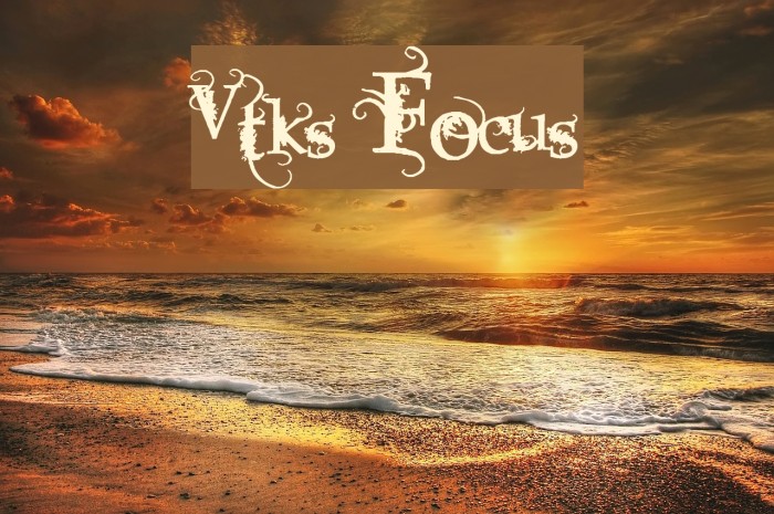 Vtks Focus Font examples