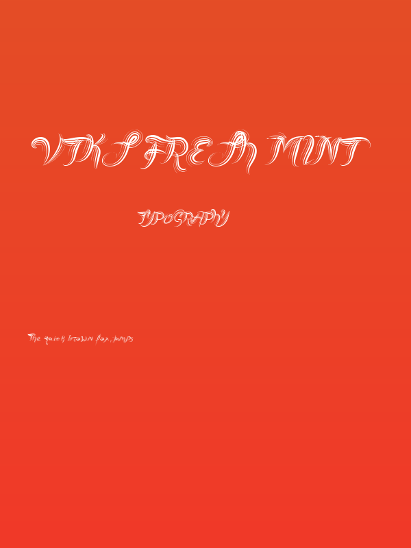 Vtks Fresh Mint Poster