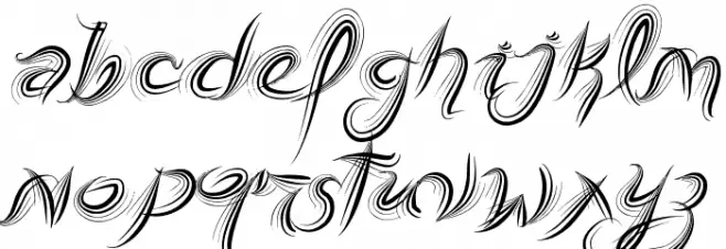 Vtks Fresh Mint Font LOWERCASE