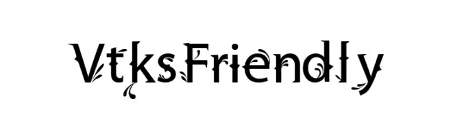 Vtks Friendly  Descarca Fonturi Gratis