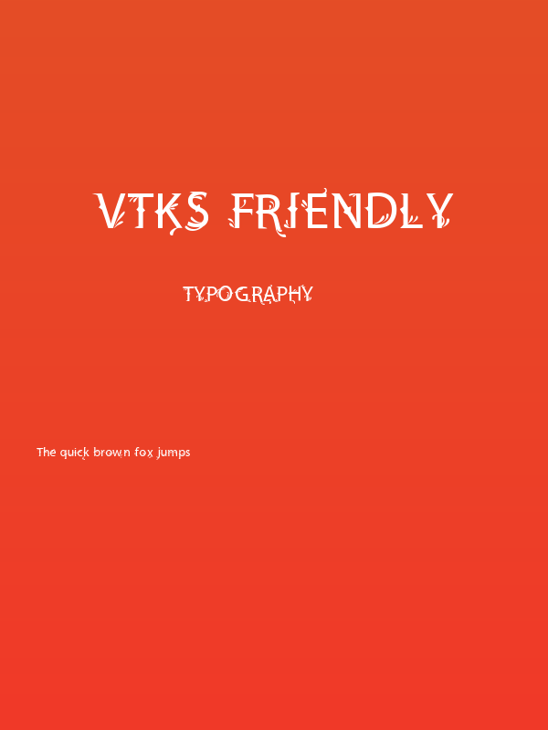 Vtks Friendly Poster