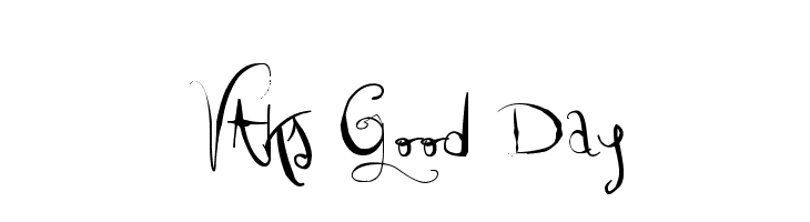 Vtks Good Day  Descarca Fonturi Gratis
