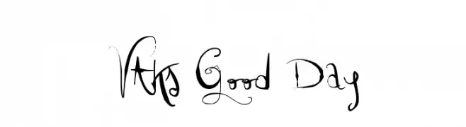 Vtks Good Day  Frei Schriftart Herunterladen