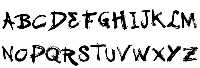 Vtks GranModa Schriftart Kleinbuchstaben