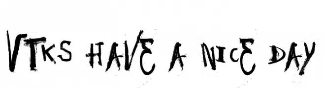 Vtks Have a Nice Day  免费字体下载