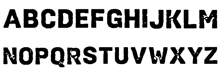 Vtks HeavyDuty Font OTHER CHARS