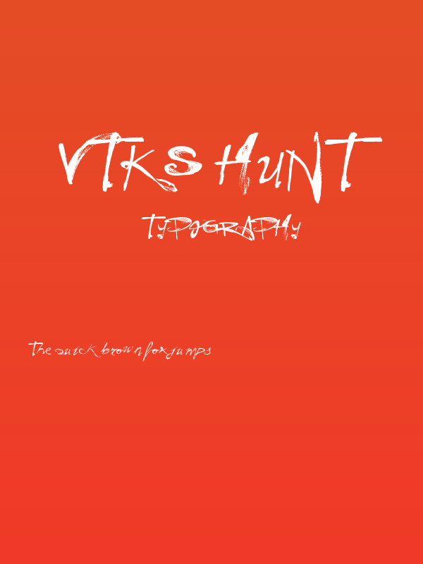 Vtks Hunt Poster