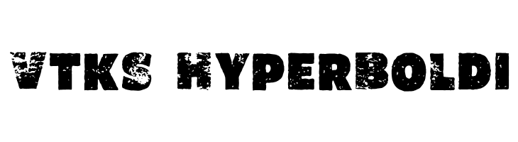 Vtks HyperBoldi  font caratteri gratis