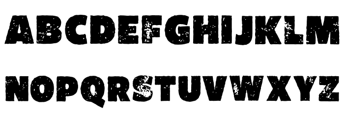 Vtks HyperBoldi Font LOWERCASE