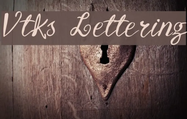 Vtks Lettering Example 2