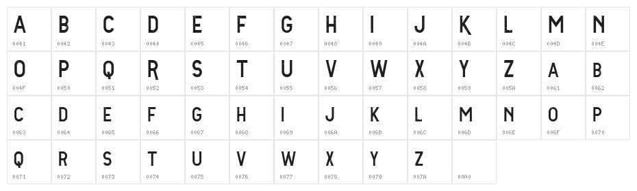 Vtks Lombriga Character Map