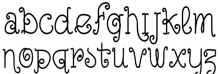 Vtks Love is EveryThing Font LOWERCASE