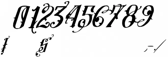 Vtks Lovers Italic Font OTHER CHARS