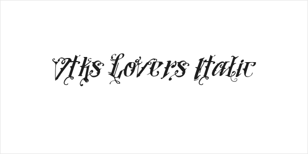Vtks Lovers Italic Logo