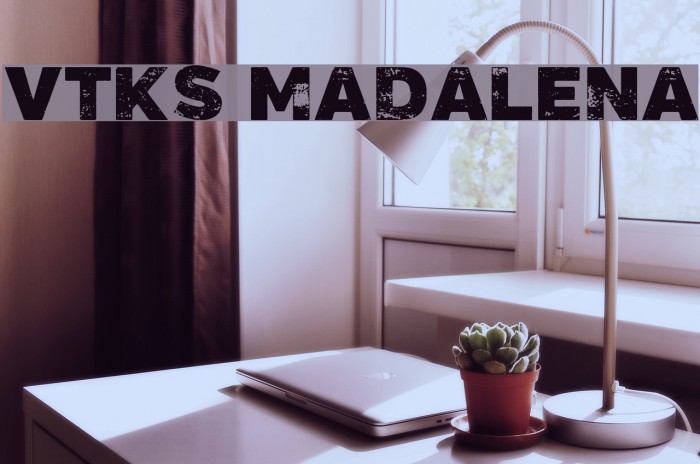 Vtks Madalena Schriftart examples