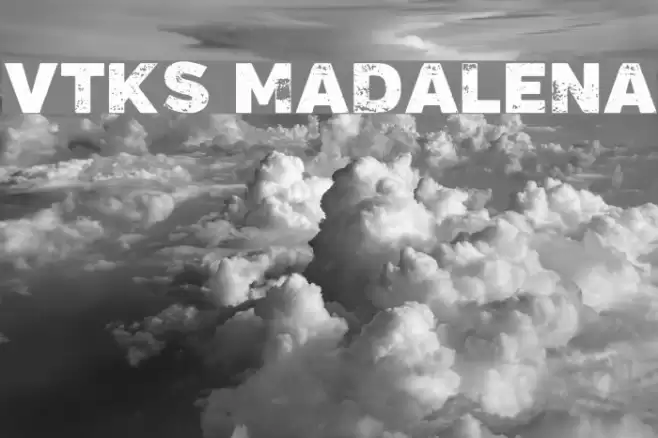 Vtks Madalena Font examples