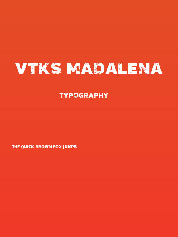 Vtks Madalena Poster
