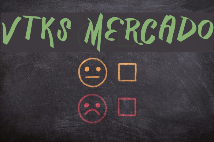 Vtks Mercado Font examples