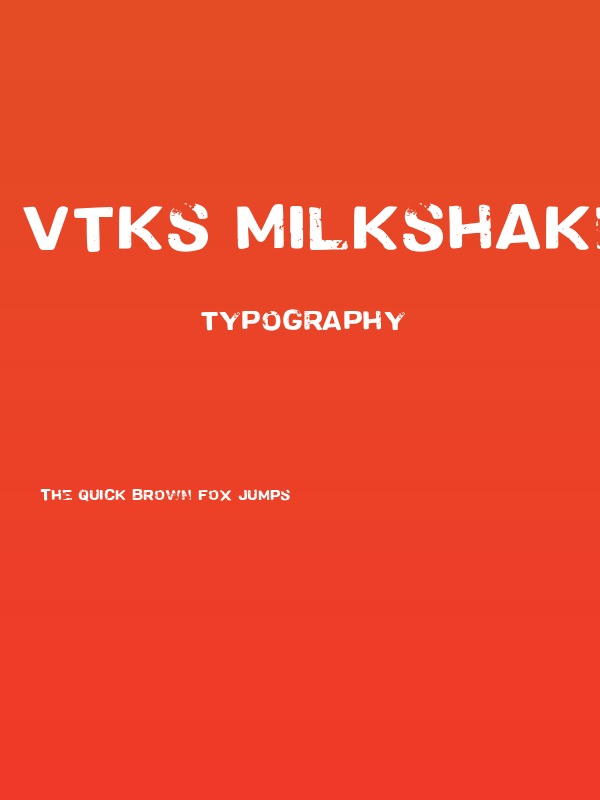 Vtks MilkShake Poster