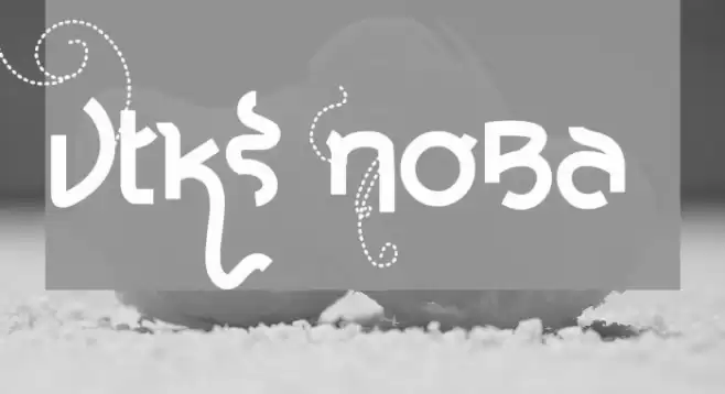 Vtks Noba Font examples