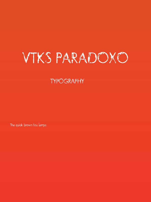 Vtks Paradoxo Poster