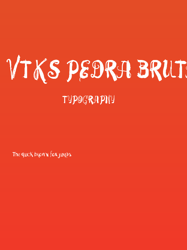 Vtks Pedra Bruta Poster