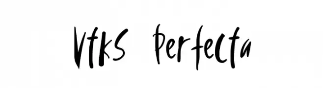 Vtks Perfecta  Frei Schriftart Herunterladen