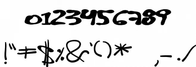 Vtks Personal Font OTHER CHARS