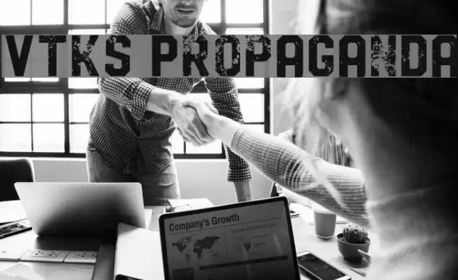 Vtks Propaganda Schriftart examples