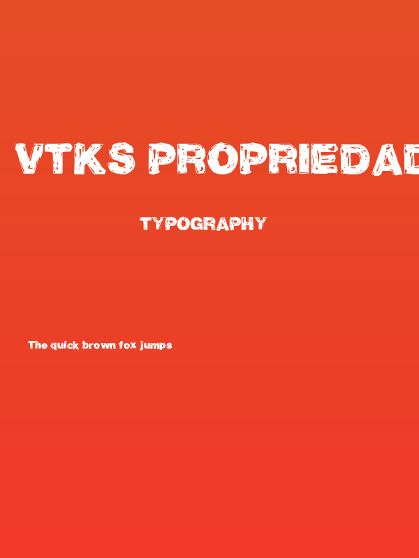 Vtks Propriedade Poster