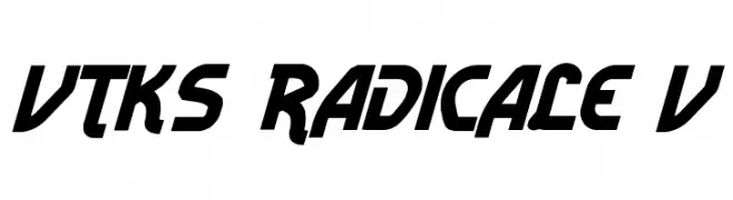 Vtks Radicale v2  baixar fontes gratis