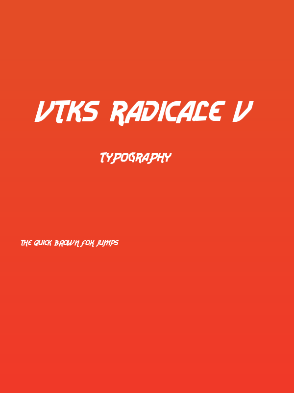 Vtks Radicale v2 Poster