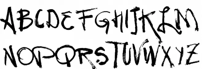 Vtks Rash Schriftart Groß