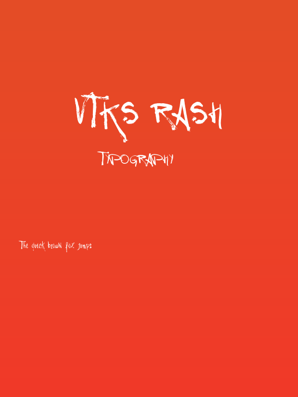 Vtks Rash Poster