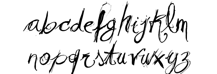 Vtks Relaxing Blaze Font LOWERCASE