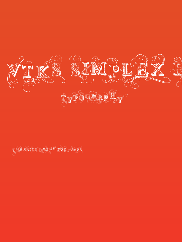 Vtks Simplex Beauty 2 Poster