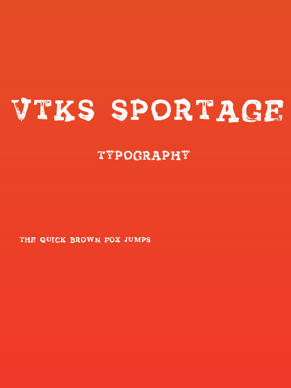 Vtks Sportage Poster