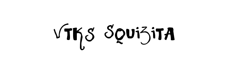 Vtks Squizita  baixar fontes gratis
