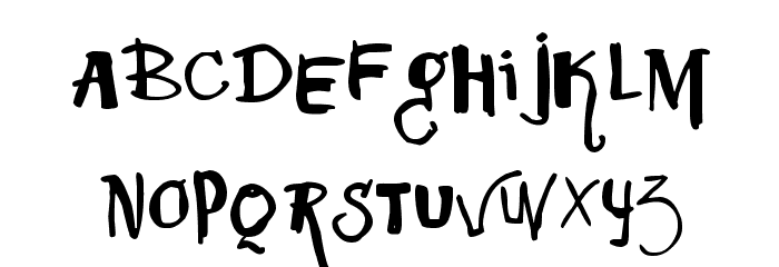 Vtks Squizita Font LOWERCASE