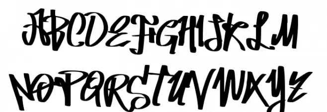 Vtks Street Vision Font UPPERCASE