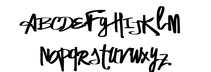 Vtks Street Vision Font LOWERCASE
