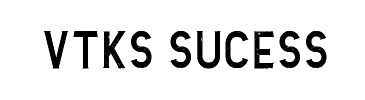 Vtks Sucess  नि: शुल्क फ़ॉन्ट्स डाउनलोड