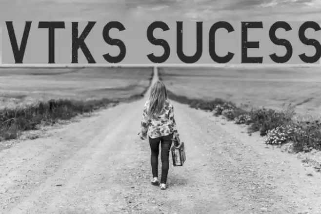 Vtks Sucess Font examples