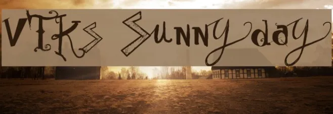 Vtks Sunny Day Example 2