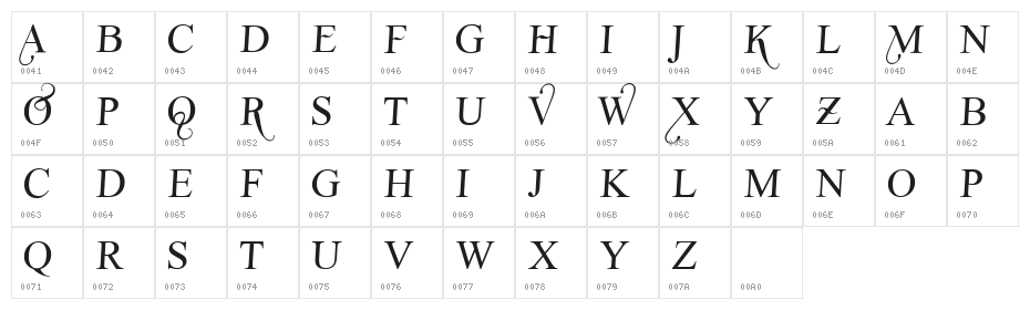 Vtks Tatuage2 Character Map