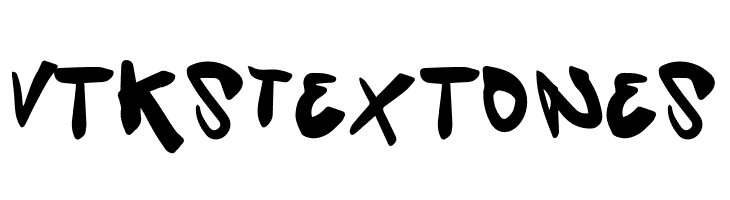 Vtks Textones  フリーフォントのダウンロード