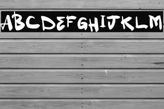 Vtks Textones Font examples